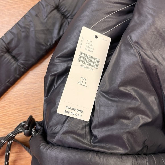 Anthropologie Puffer Backpack Black Nylon‎ NEW main image 8